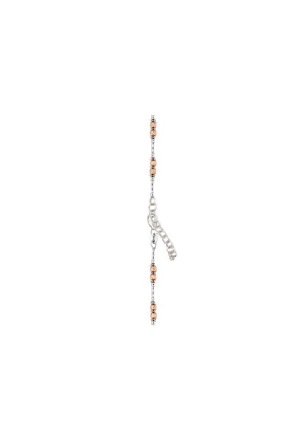 TOMEI Italia Bracelet, White+Rose Gold 585/14K