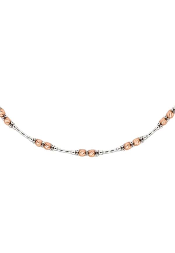 TOMEI Italia Bracelet, White+Rose Gold 585/14K