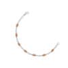 TOMEI Italia Bracelet, White+Rose Gold 585/14K