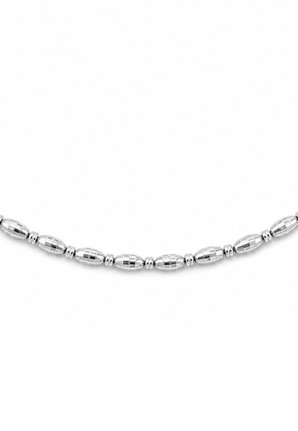 TOMEI Italia Anklet, White Gold 585/14K