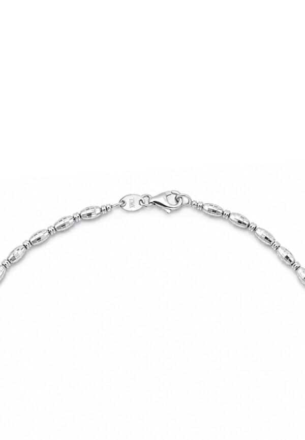 TOMEI Italia Anklet, White Gold 585/14K