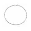 TOMEI Italia Anklet, White Gold 585/14K