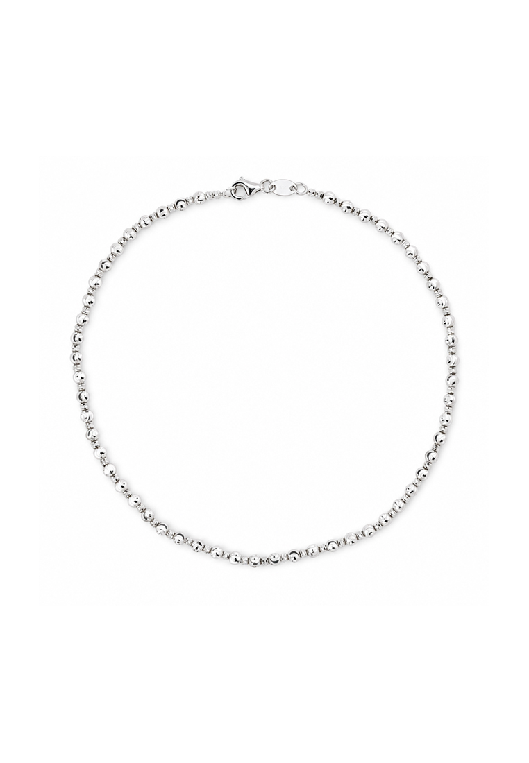 TOMEI Italia Anklet, White Gold 585/14K