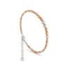 TOMEI Italia Bangle, White+Rose+Yellow Gold 585/14K