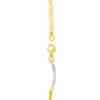 TOMEI Dual-Tone Bracelet, Yellow Gold 916/22K