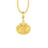 TOMEI Ingot Pendant, Yellow Gold 916/22K