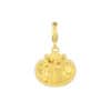 TOMEI Ingot Pendant, Yellow Gold 916/22K