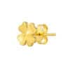 TOMEI Four-Leaves Earrings, Yellow Gold 916/22K