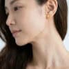 TOMEI Star Earrings, Yellow Gold 916/22K