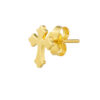 TOMEI Cross Earrings, Yellow Gold 916/22K