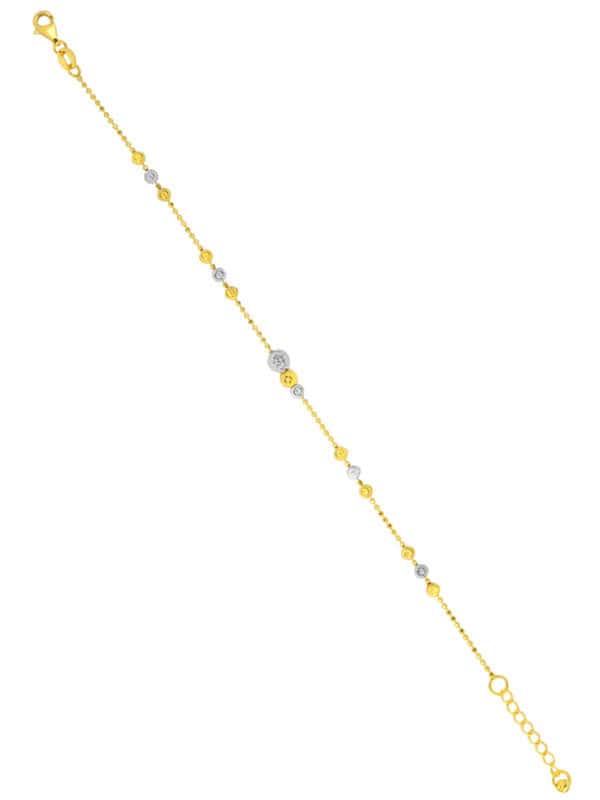TOMEI Lusso Italia Bracelet, Yellow Gold 916/22K