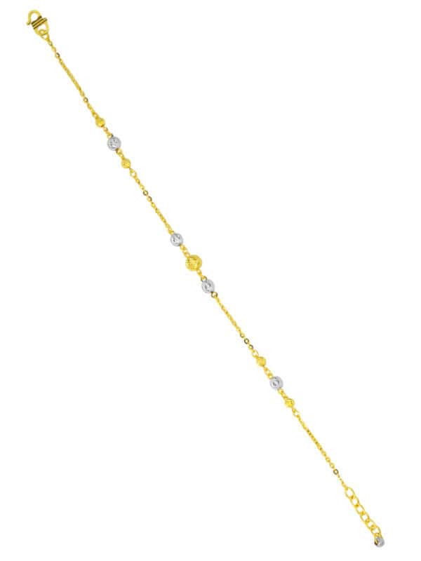 ssmy-zone-1793239025-1100x762px_27April_0004_BB1866-C-2C.jpg TOMEI Dual-Tone Bracelet, Yellow Gold 916/22K