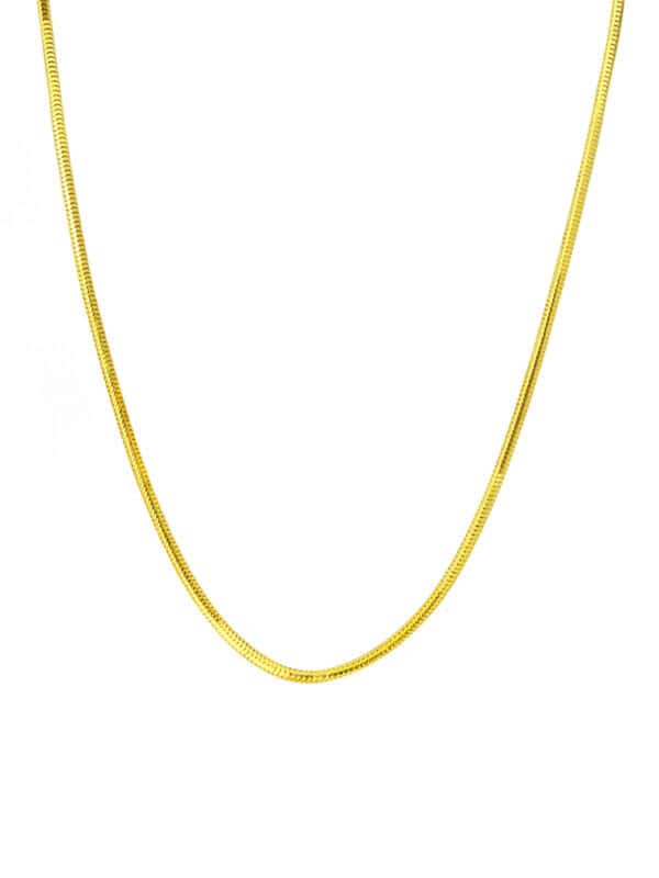 TOMEI Lusso Italia Chomel Necklace, Yellow Gold 916/22K