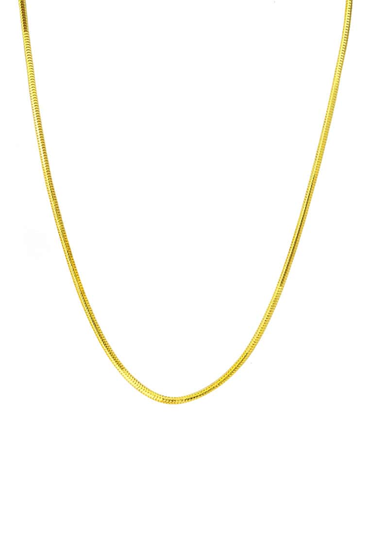 TOMEI Lusso Italia Chomel Necklace, Yellow Gold 916/22K