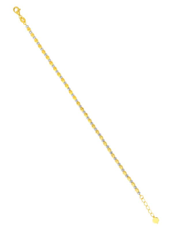 ssmy-zone-1793240185-1100x762px_8Jun_0003_9M-KS4592-2C.jpg TOMEI Dual-Tone Bracelet, Yellow Gold 916/22K