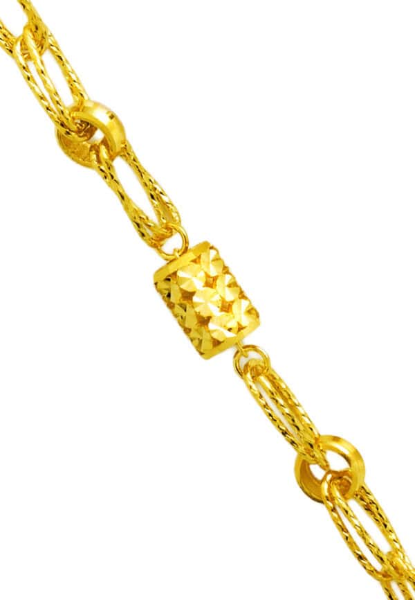 TOMEI Bracelet, Yellow Gold 916/22K