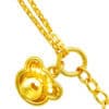 TOMEI Bear Bracelet, Yellow Gold 916/22K