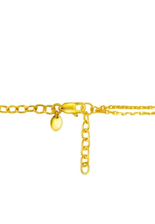 TOMEI Bear Bracelet, Yellow Gold 916/22K