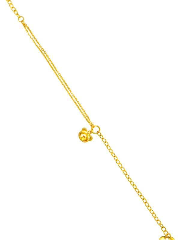 TOMEI Bear Bracelet, Yellow Gold 916/22K