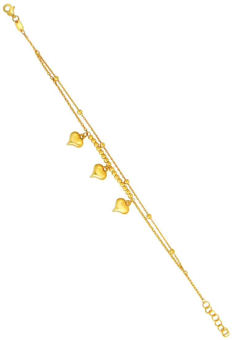 TOMEI Lusso Italia Bracelet, Yellow Gold 916/22K