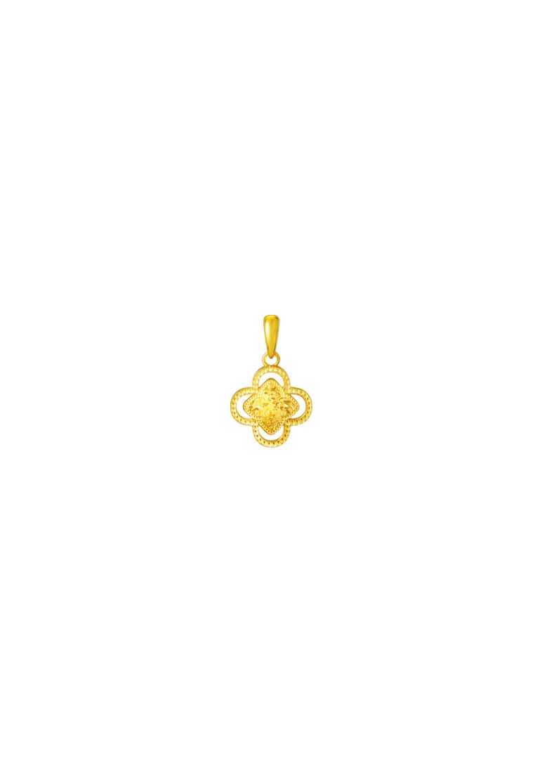 TOMEI Flower Pendant, Yellow Gold 916/22K