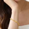 TOMEI Bracelet, Yellow Gold 916/22K