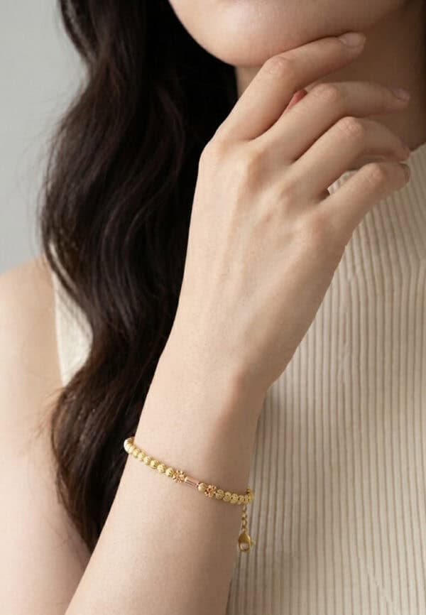 TOMEI Bracelet, Yellow Gold 916/22K