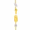 TOMEI Diamond Cut Collection Bracelet, Yellow Gold 916/22K
