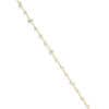 TOMEI Diamond Cut Collection Bracelet, Yellow Gold 916/22K