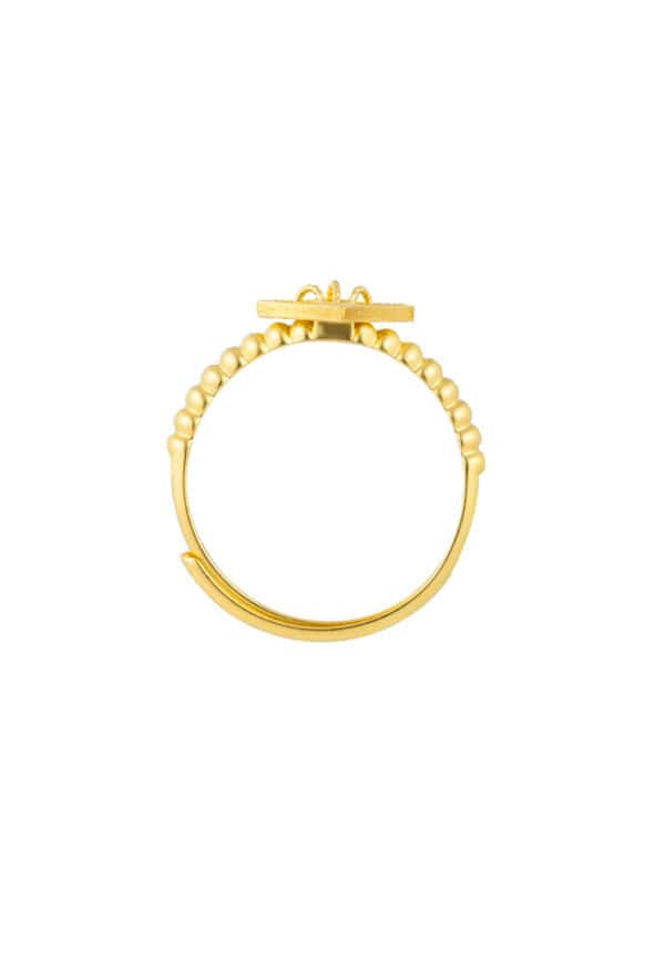 TOMEI x Xifu Ring, Yellow Gold 999/24K