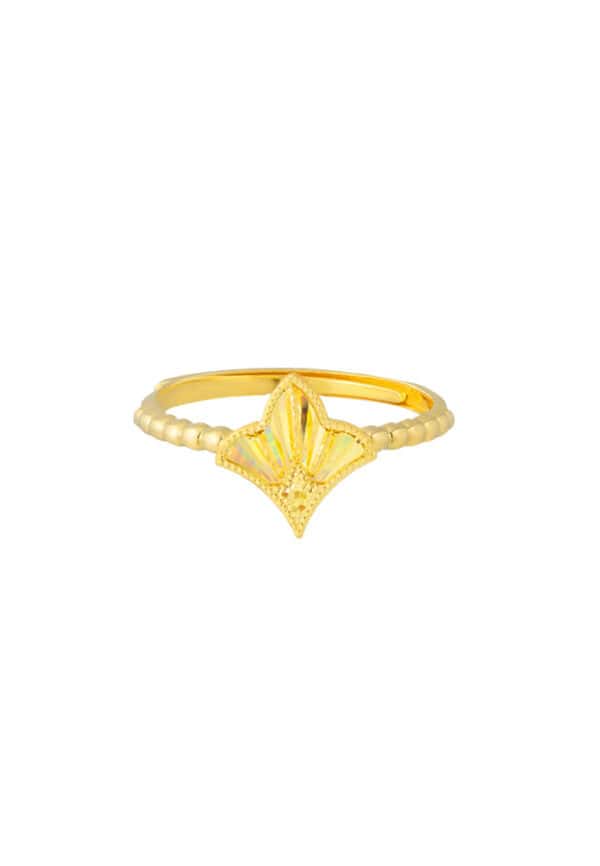 TOMEI x Xifu Ring, Yellow Gold 999/24K