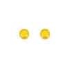 TOMEI Heart Earrings, Yellow Gold 999/24K
