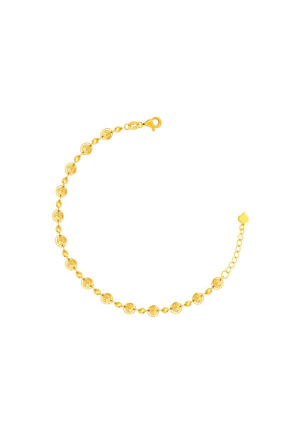 TOMEI Lusso Italia Bracelet, Yellow Gold 916/22K