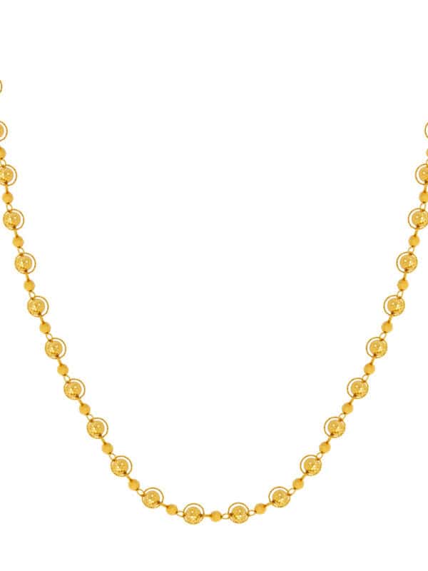 TOMEI Lusso Italia Necklace, Yellow Gold 916/22K