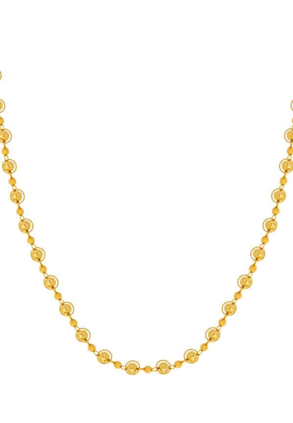 TOMEI Lusso Italia Necklace, Yellow Gold 916/22K