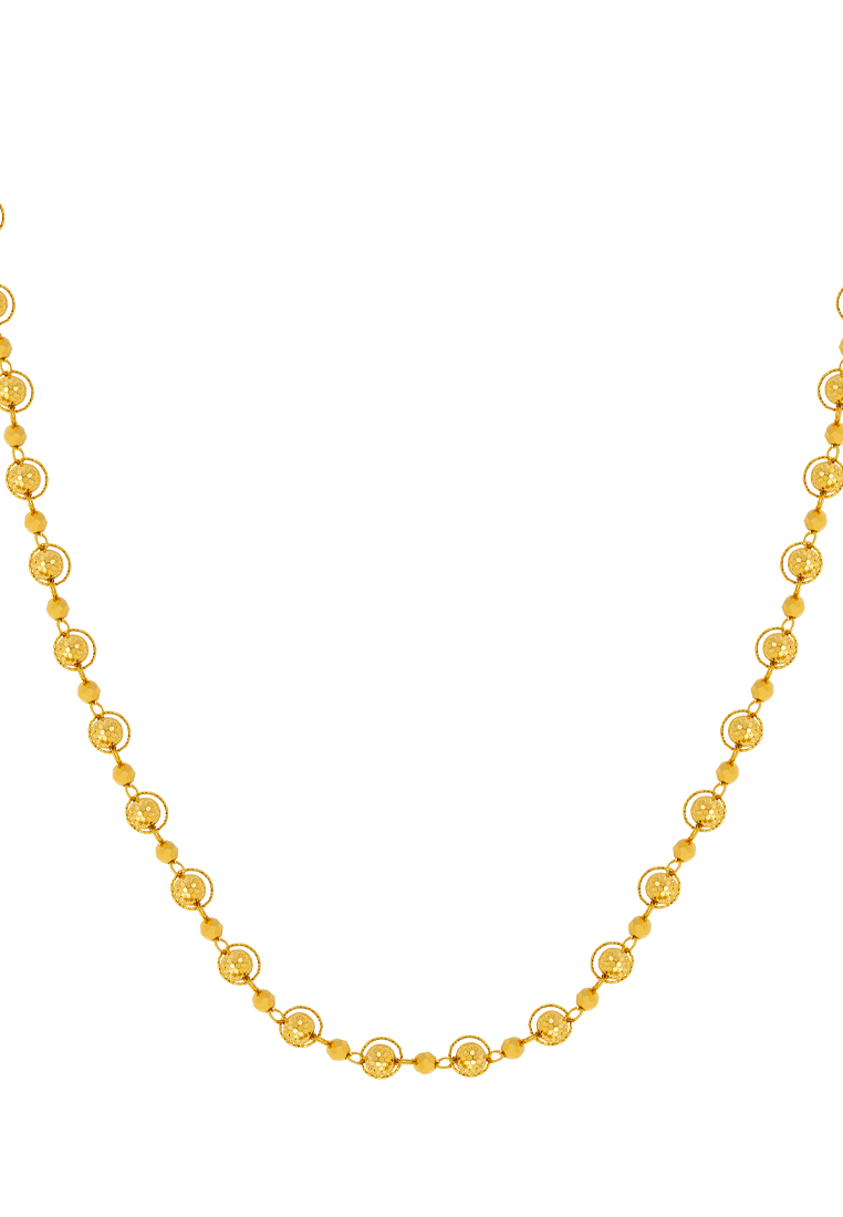 TOMEI Lusso Italia Necklace, Yellow Gold 916/22K