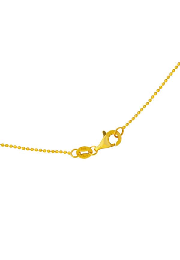 TOMEI Lusso Italia Necklace, Yellow Gold 916/22K