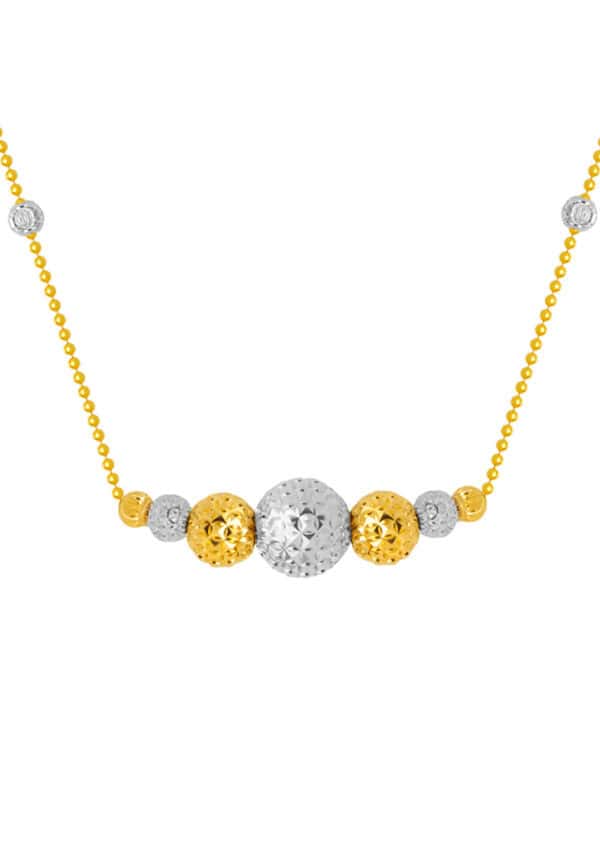 TOMEI Lusso Italia Necklace, Yellow Gold 916/22K