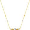 TOMEI Lusso Italia Necklace, Yellow Gold 916/22K