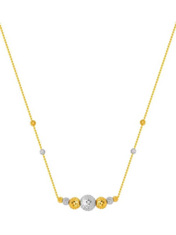 TOMEI Lusso Italia Necklace, Yellow Gold 916/22K
