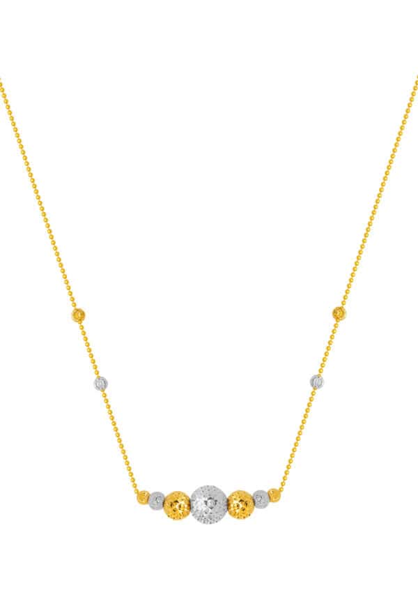 TOMEI Lusso Italia Necklace, Yellow Gold 916/22K