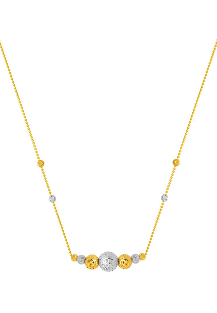 TOMEI Lusso Italia Necklace, Yellow Gold 916/22K