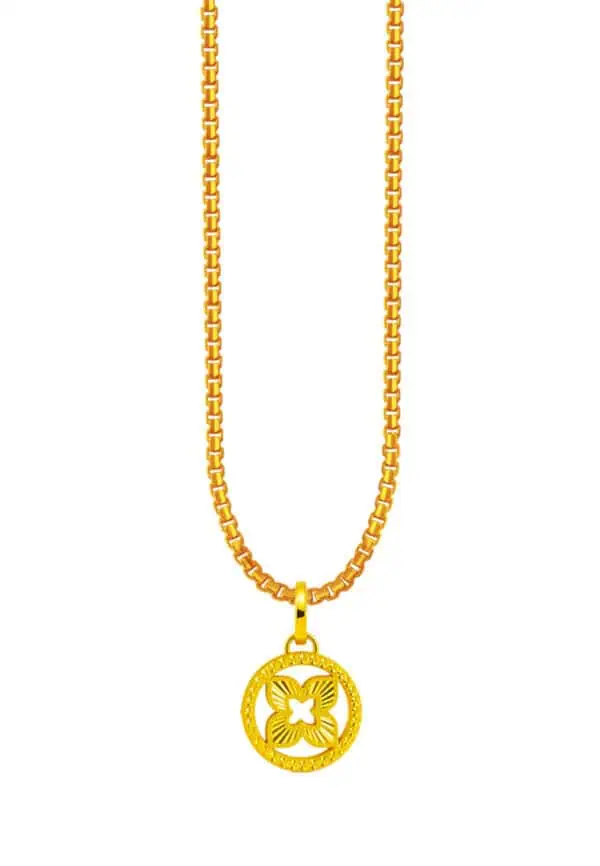 TOMEI Lusso Italia Pendant, Yellow Gold 916/22K