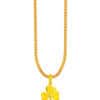 TOMEI Four-Leaves Pendant, Yellow Gold 916/22K