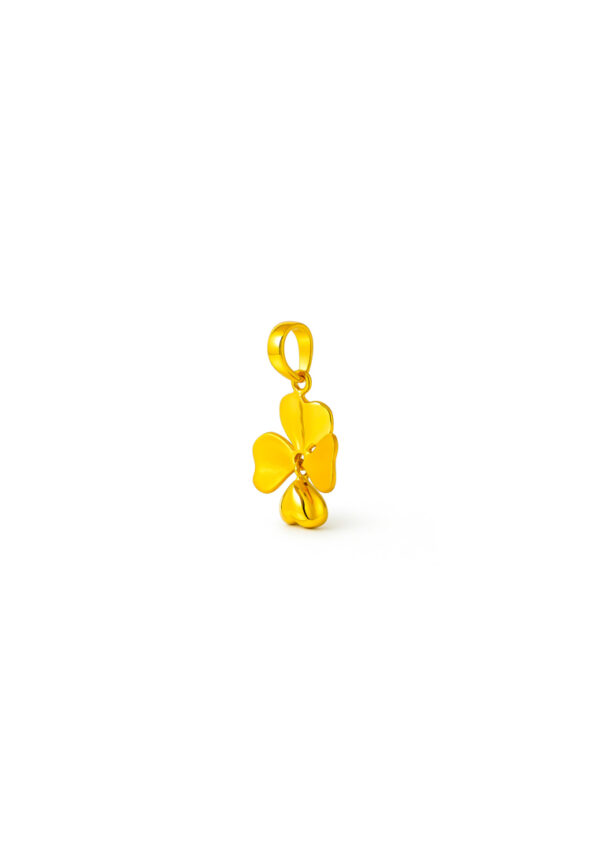 TOMEI Four-Leaves Pendant, Yellow Gold 916/22K