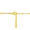 TOMEI Dual-Tone Bracelet, Yellow Gold 916/22K