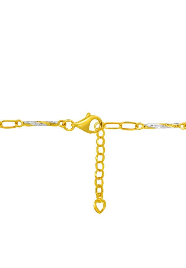 ssmy-zone-1793331868-762_0013_9M-BR4116-2C_2.jpg TOMEI Dual-Tone Bracelet, Yellow Gold 916/22K