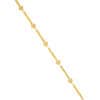 TOMEI Heart Bracelet, Yellow Gold 916/22K