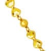 TOMEI Ribbon Bracelet, Yellow Gold 916/22K