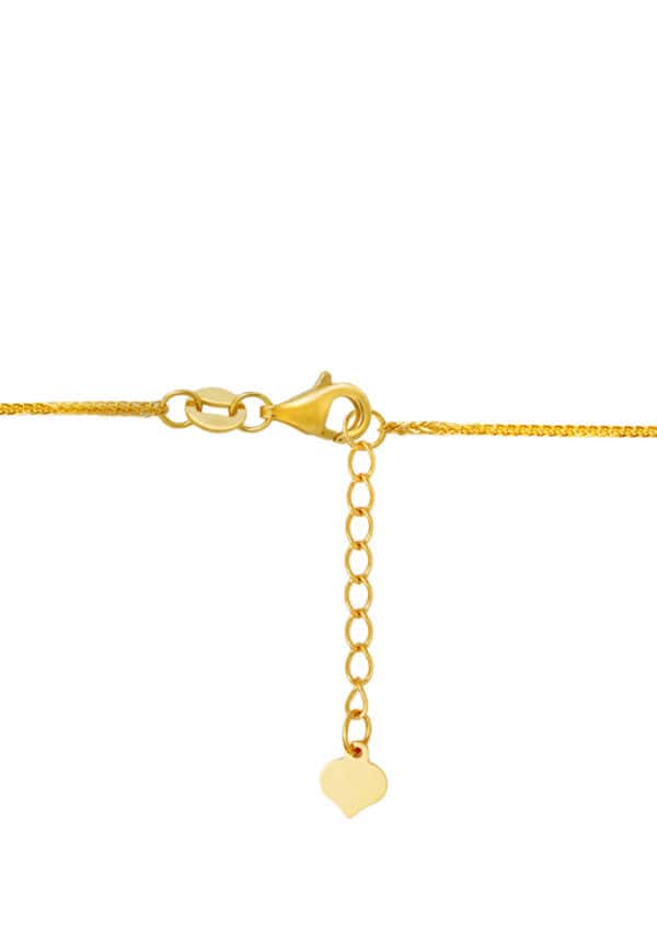 TOMEI Ribbon Bracelet, Yellow Gold 916/22K